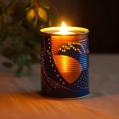Tin Can Lantern