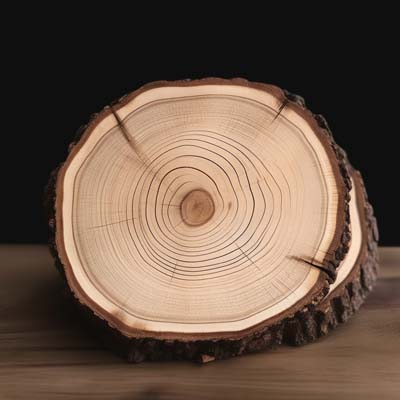 slices of wood -- wood rounds