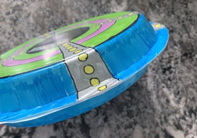 glue plates together