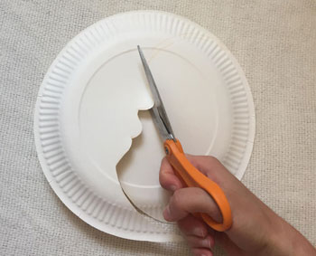 Paper Plate Moon Craft - The Keeper of the Memories