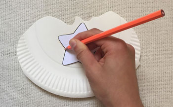 Moon Paper Plate Craft
