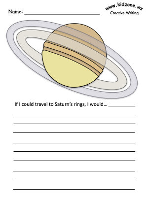 Saturn writing prompt