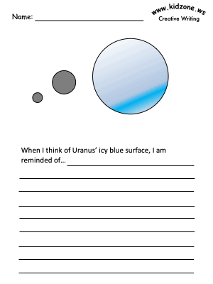 Uranus writing prompt