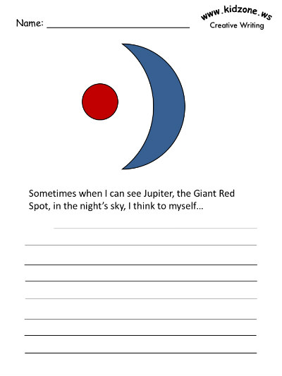 Jupiter writing prompt