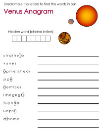 Outer Space Worksheets