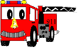 fire truck paper craft