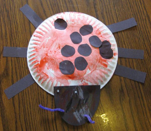 Ladybug Craft by Faith