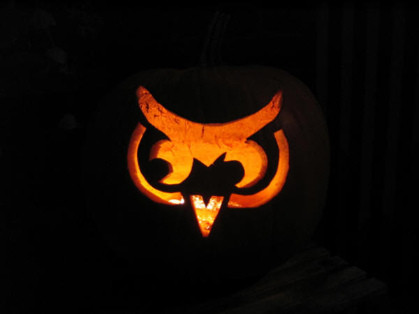 Owl Pumpkin Carving