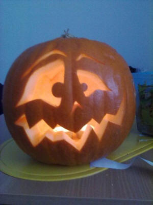 Pumpkin Face Carving