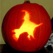 Witch Pumkin Carving