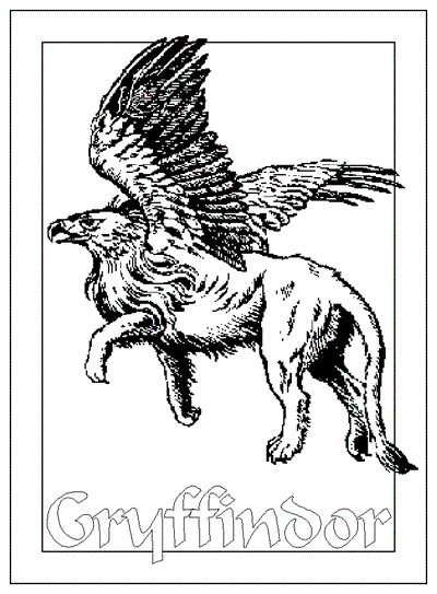 fantasy coloring page