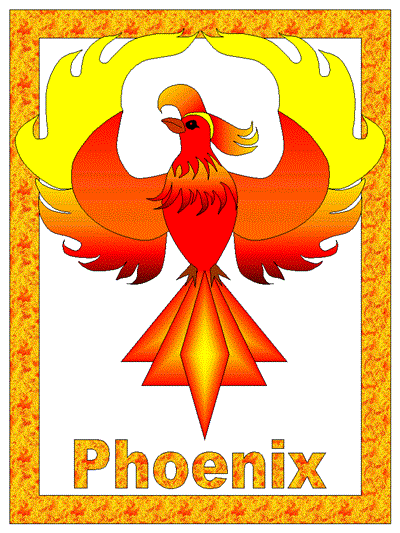 phoenix printable poster