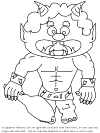 setsubun oni coloring page