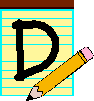Letter D