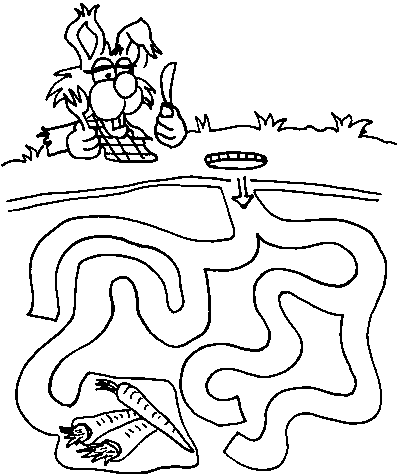 bunny maze