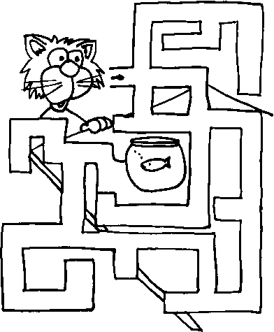 cat maze