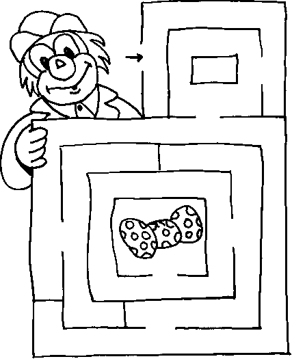 clown maze