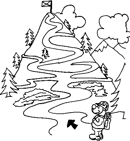mountain maze