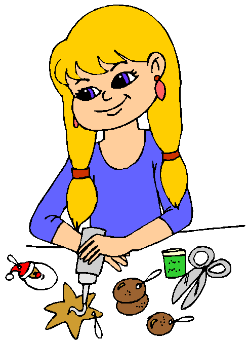 girl crafting