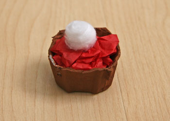 egg carton mini pies