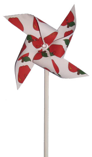 Nutrition Themed Pinwheel Crafts