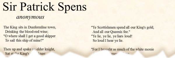 printable poetry template in Times Roman font