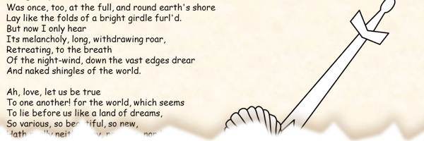 Comic Sans Printable Poetry Coloring Page