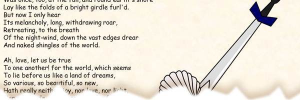 printable poetry template in Comic Sans font