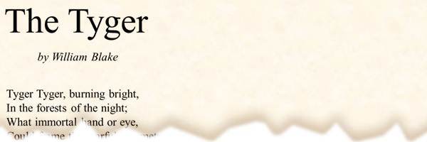 printable poetry template in Times Roman font