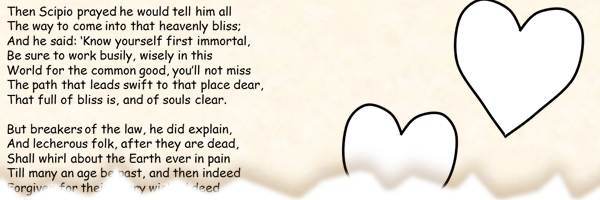 Comic Sans Printable Poetry Coloring Page