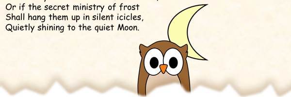 printable poetry template in Comic Sans font