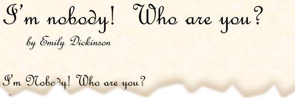 printable poetry template in Script font