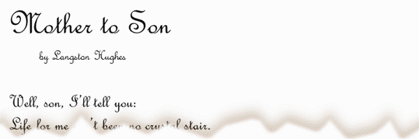 printable poetry template in Script font