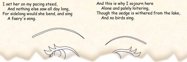 Comic Sans Printable Poetry Coloring Page