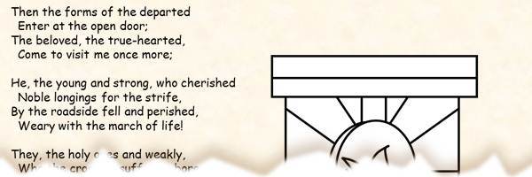 Comic Sans Printable Poetry Coloring Page