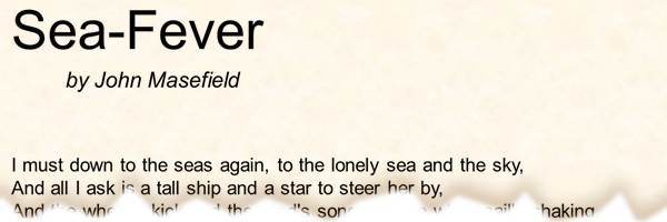 printable poetry template in Arial font