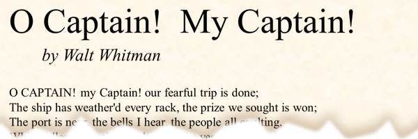 printable poetry template in Times Roman font