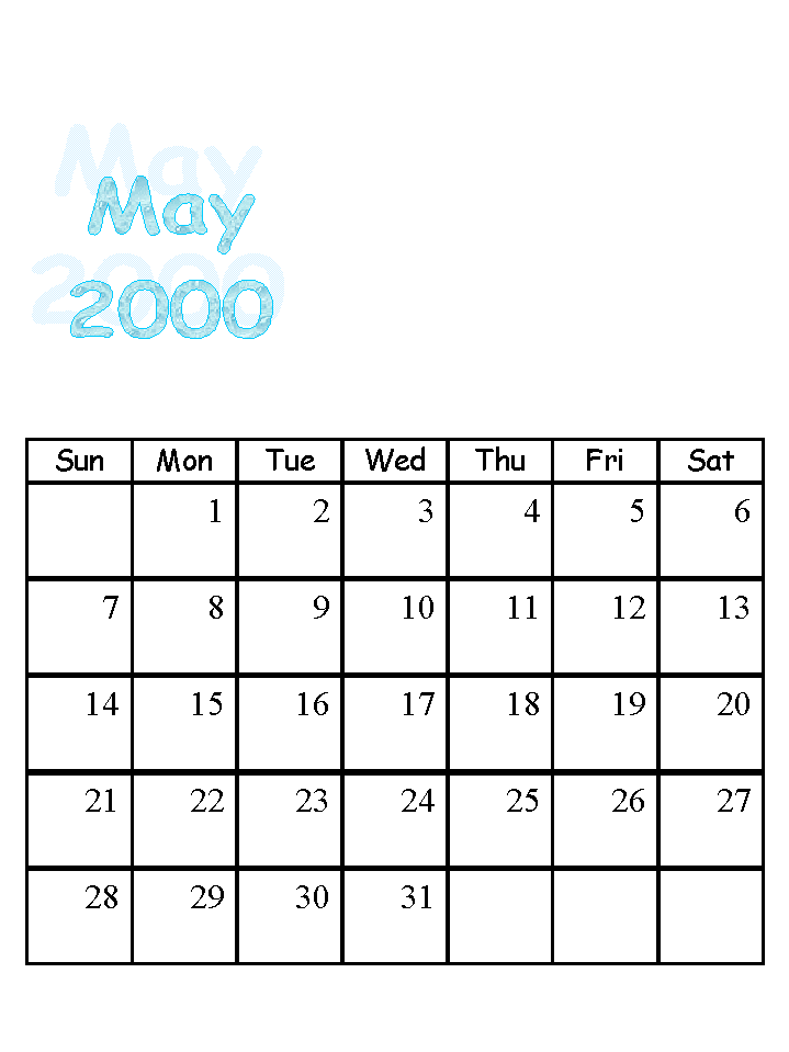 2000 Pokemon Calendars