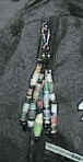 paper bead keychains