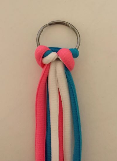 Shoelace Keychain Craft