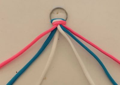 Shoelace Keychain Craft