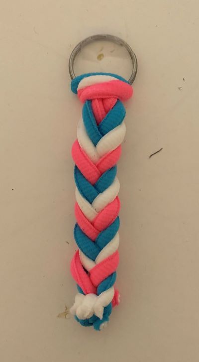 Shoelace Keychain Craft