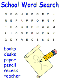 school word search