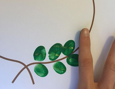 fingerprint olympic wreath