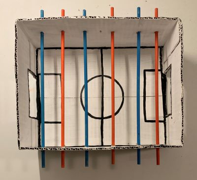 Mini Foosball Table Craft
