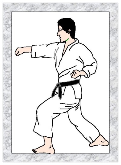 karate coloring page