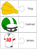 superbowl jigsaw word match