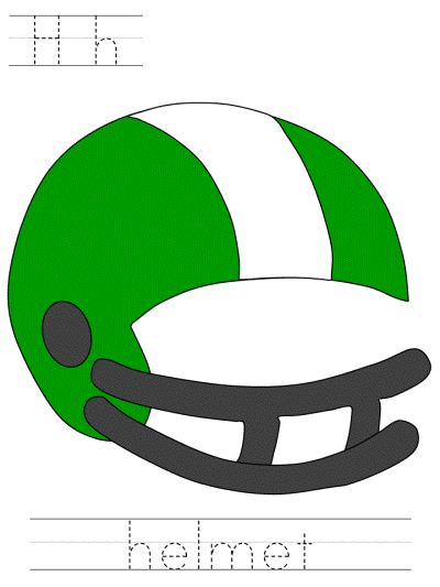 super bowl helmet tracer pages