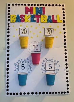 Make yourself a Mini Basketball Board Craft and see if you can beat your high score!