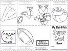 superbowl printable itsy bitsy book